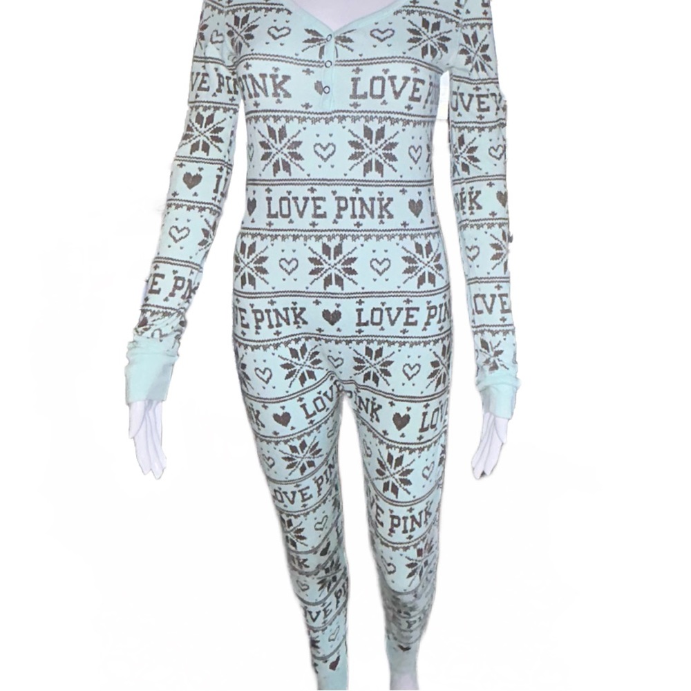 PINK Pajamas with back access
